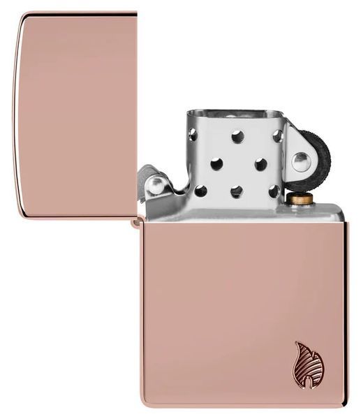 Запальничка Zippo 49504 Armor High Polish Rose Gold Flame 46401 V77553900 фото