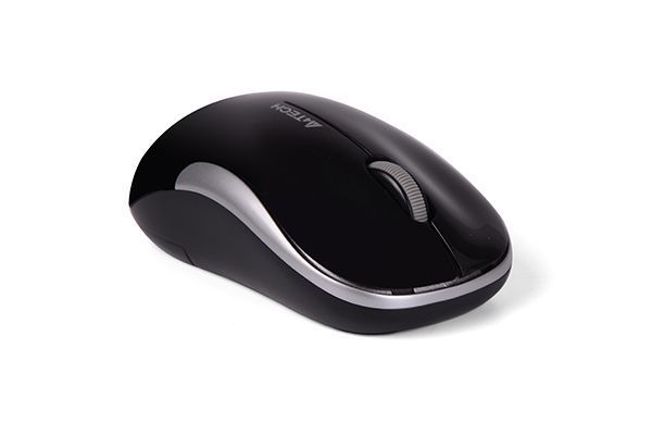 Миша A4-G3-300N USB V-Track , бездротова, 1000dpi, чорний + сріблястий G3-300N (Black+Silver) 1604186 фото
