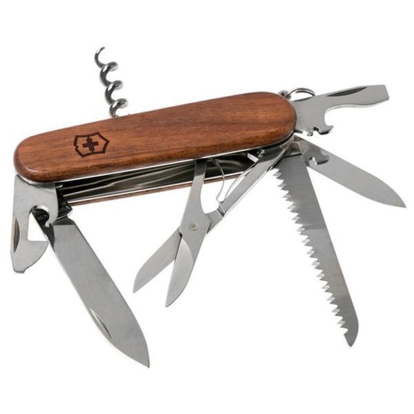 Швейцарський ніж Victorinox Huntsman Wood орех блистер 1.3711.63B1 4008185 фото