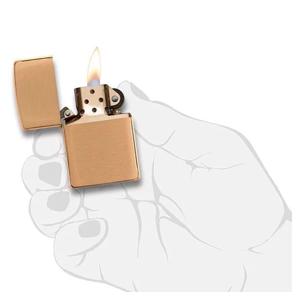 Запальничка Zippo Armor Brushed Brass (168) V77550698 фото