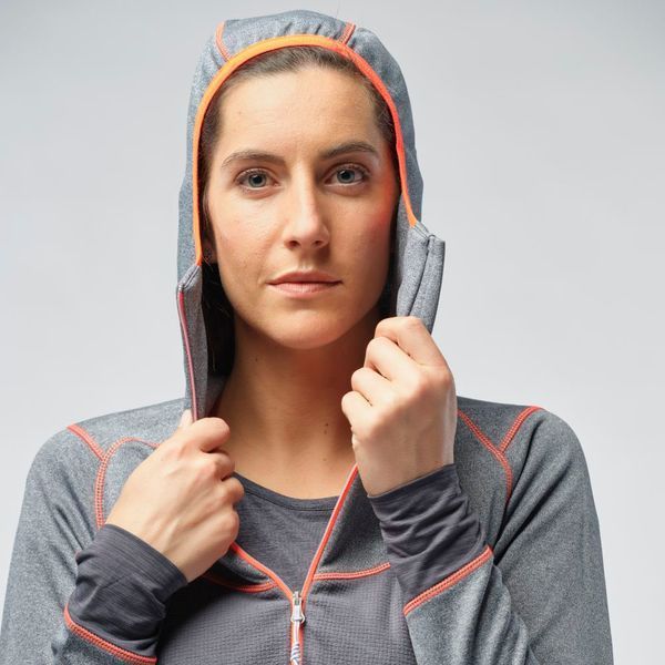 Флисовая кофта Salewa Puez Hybrid Polarlite Full-Zip Wms 013.002.6504 фото