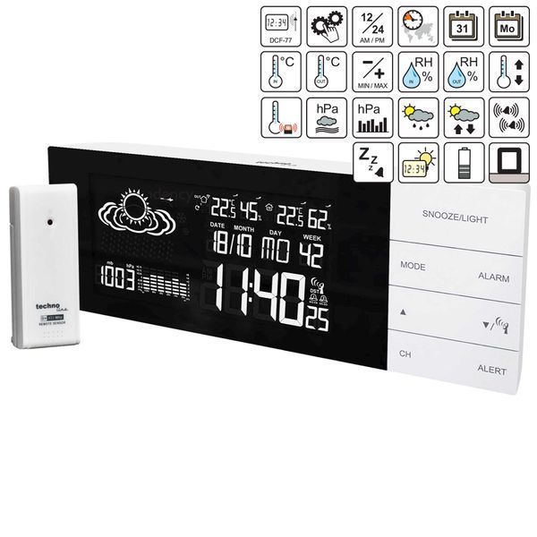 Метеостанція Technoline WS6870 White (WS6870) DAS301785 фото