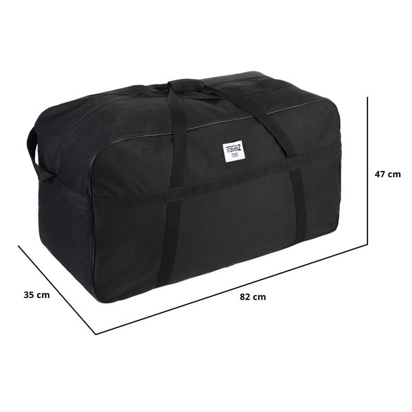 Сумка дорожня TravelZ Bag 135 liter Black (604346) 927293 фото