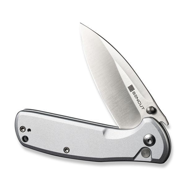 Ніж Sencut ArcBlast, (7,6 см) 9Cr18MoV / Aluminum Сірий S22043B-2 999996910 фото