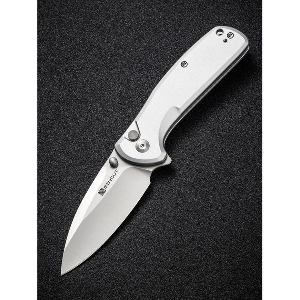 Ніж Sencut ArcBlast, (7,6 см) 9Cr18MoV / Aluminum Сірий S22043B-2 999996910 фото