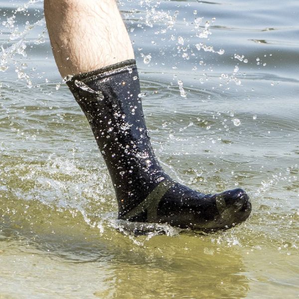 Шкарпетки водонепроникні Dexshell Trekking, р-р S, з зеленою смужкою 39162 фото