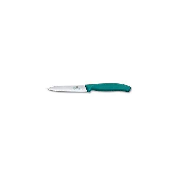 Ніж для чистки та нарізки овочів Victorinox Swiss Classic Paring Зелений 6.7704.C1 V77554413 фото