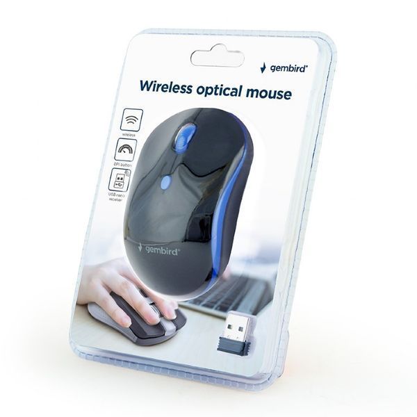 Бездротова оптична мишка Gembird MUSW-4B-03-B MUSW-4B-03-B 1604378 фото