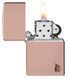 Запальничка Zippo 49504 Armor High Polish Rose Gold Flame 46401 V77553900 фото 2