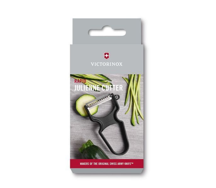 Овочечистка Victorinox RAPID чорна РК для нарізки соломкою 6.0934.3 4008506 фото