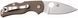 Ніж Spyderco Native 5 Sprint Run CPM 15V Brown C41GPBN15V5 871775 фото 2