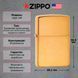 Запальничка Zippo Armor Brushed Brass (168) V77550698 фото 3