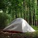 Намет надлегкий тримісний з футпринтом Naturehike Cloud Up 3 Updated NH18T030-T, 20D, Темно-зелений 90737 фото 7