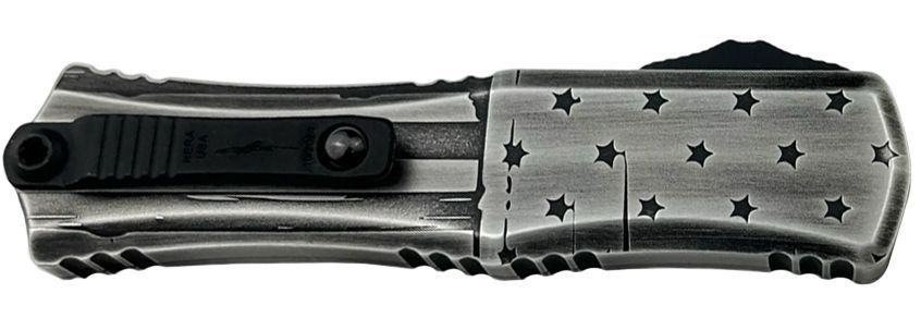 Ніж Microtech Hera II Mini Double Edge Signature Series Dark Flag 1702M-1DKFLAGS 14090789 фото