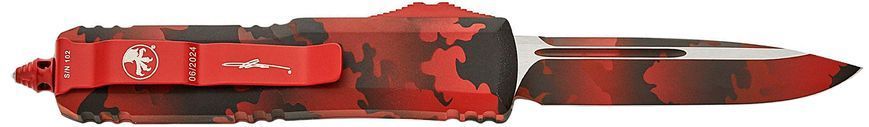 Ніж Microtech UTX-85 Drop Point Signature Series Red Camo 231-1RCS 14090614 фото