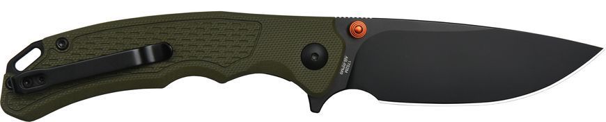 Нож Artisan Tradition V2 Black Blade Green 1702M-BGN 27980481 фото