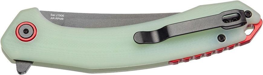 Нож CJRB Gobi Black Blade G-10 Mint green Мятно зеленый J1906-BNTG 27980301 фото
