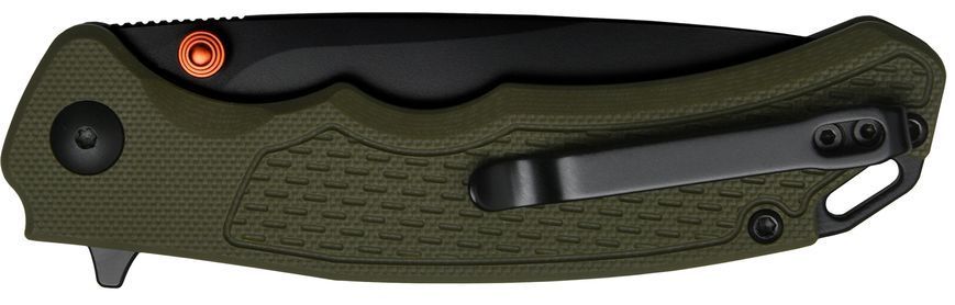 Нож Artisan Tradition V2 Black Blade Green 1702M-BGN 27980481 фото