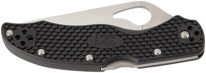 Ніж Spyderco Byrd Harrier 2 Напівсеррейтор BY01PSBK2 871396 фото