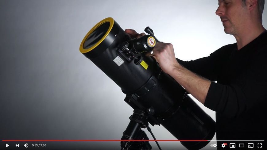 Телескоп Bresser Pollux 150/750 EQ3 Carbon з сонячним фільтром та адаптером для смартфона 4650750 фото