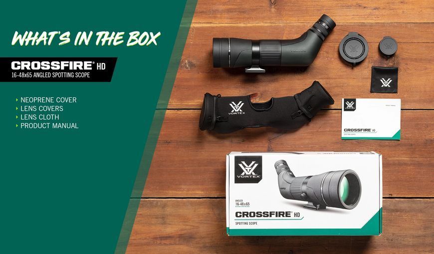 Підзорна труба Vortex Crossfire HD 16-48x65 AN CF-65A 930830 фото