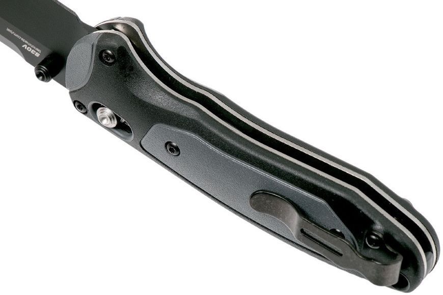 Ніж Benchmade Mini Boost 595BK Black Blade 4008266 фото