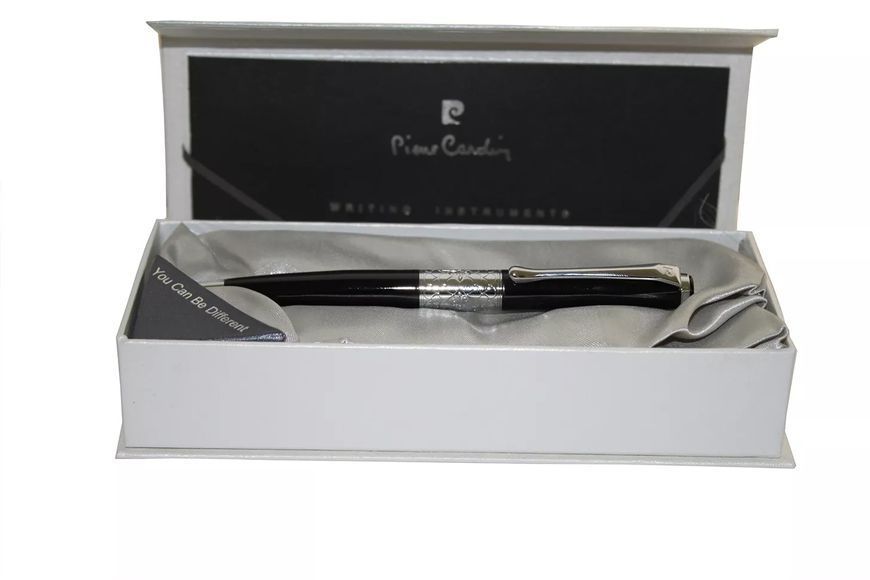 Ручка кулькова Pierre Cardin Versailles Чорна Чорний корпус (6500BP) V77552622 фото