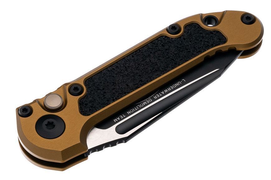 Нож Microtech L.U.D.T. S/E Gen III Черный клинок танто рукоять Tan 1136-1TA 4009451 фото