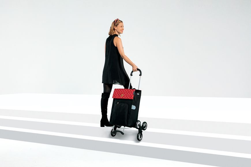 Сумка-тележка Andersen Treppensteiger Scala Shopper Malit Black (119-044-80) 929991 фото