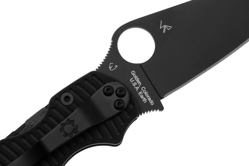 Нож Spyderco Para Military 2 Salt Black Blade CPM MagnaCut C81GMCBKP2 871644 фото