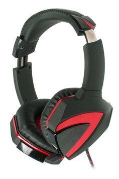 Навушники ігрові Bloody G501 з мікрофоном, чорні G501 Bloody (Black+Red) 0600215 фото