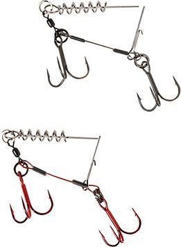 Оснащення Savage Gear Carbon49 Corkscrew Stinger 2x#1/0 28kg (2 шт/уп.) 18540973 фото
