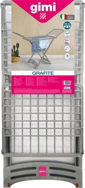 Сушарка для білизни підлогова Gimi Grafite (154785) 930479 фото