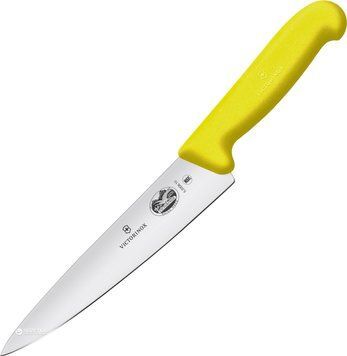 Нож кухонный разделочный Victorinox Fibrox 15 см Желтый 5.2008.15 4007429 фото