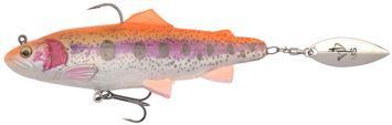 Силікон Savage Gear 4D Trout Spin Shad MS 110mm 40.0g Golden Albino (поштучно) 18541985 фото