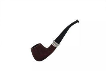 Трубка Brog 2 x 3 см Чорна з коричневою (85 BR) V77553195 фото