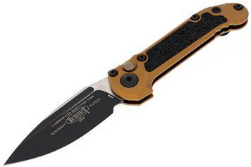 НІж Microtech L.U.D.T. Чорний клинок руків'я Tan 1135-1TA 4009448 фото