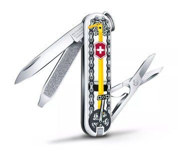 Швейцарський ніж Victorinox Classic Limited Edition LE Bike Ride 58 мм 7 функцій (06223.L2001) V77552727 фото