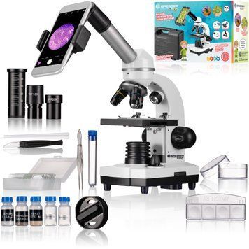 Мікроскоп Bresser Junior Biolux SEL 40x-1600x з адаптером для смартфона + кейс (8855610GYE000) 927783 фото