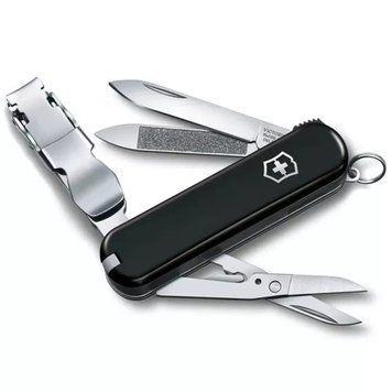 Швейцарський ніж Victorinox NailClip 580 65 мм 8 функцій Чорний (0.6463.3L19) V77553688 фото