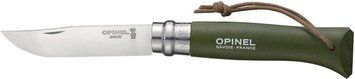Ніж Opinel Trekking №8 Inox Зелений 001703 2046344 фото