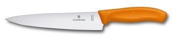 Нож кухонный Victorinox SwissClassic 19 см Оранжевый блистер 6.8006.19L9B 4000488 фото