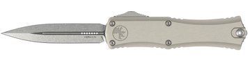 Ніж Microtech Hera II Mini Double Edge Stonewash Natural Clear 1702M-10NC 14090788 фото
