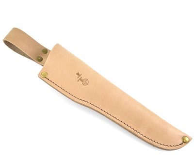 Кожаные ножны для ножа средние L Песочные 11101082 фото