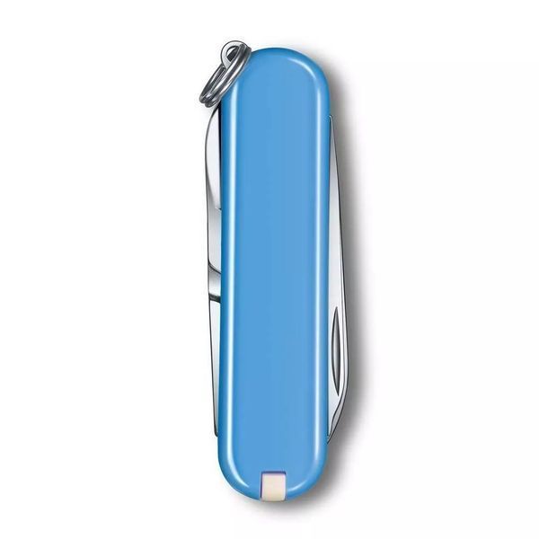 Швейцарский нож Victorinox Classic SD Colors Summer Rain 58 мм 7 функций Синий (0.6223.28G) V77552272 фото
