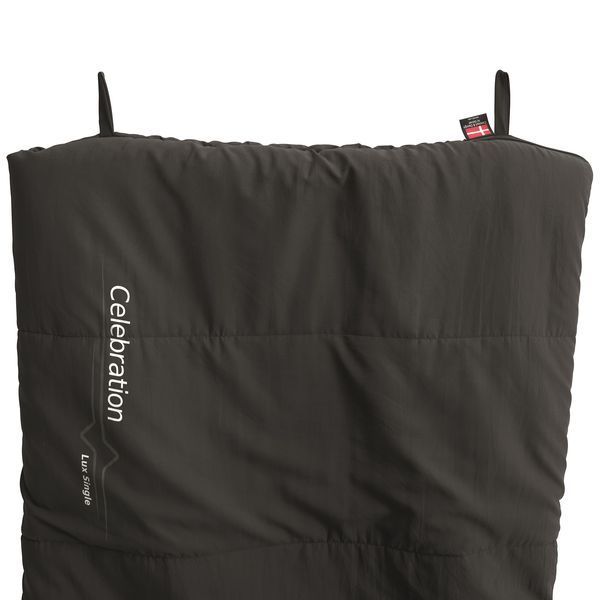 Спальный мешок Outwell Celebration Lux/+4&deg;C Black Left (230360) 928837 фото