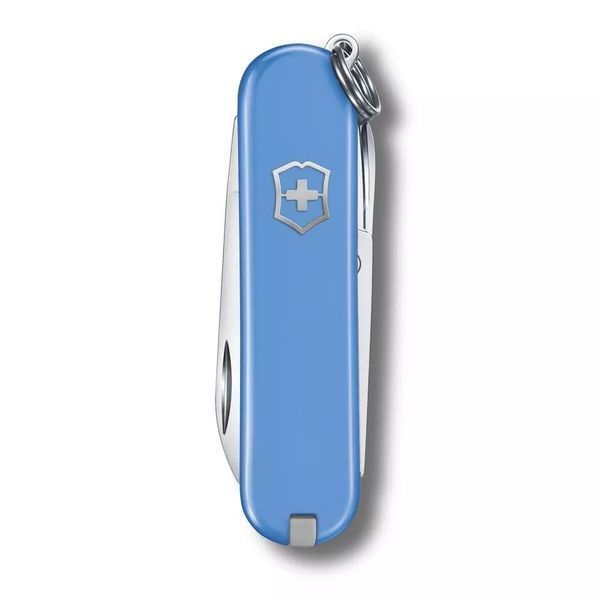 Швейцарский нож Victorinox Classic SD Colors Summer Rain 58 мм 7 функций Синий (0.6223.28G) V77552272 фото