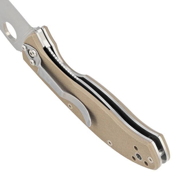 Ніж Spyderco Tenacious Brown G-10 CPM M4 C122GBNM4P 871636 фото