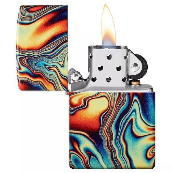 Зажигалка бензиновая Zippo Colorful Swirl Pattern (48612) V77550495 фото