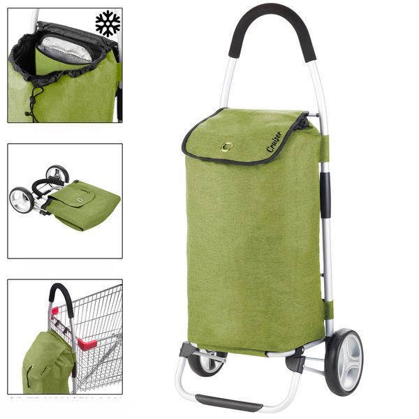 Cумка-візок ShoppingCruiser Foldable 45 Green (650068) 930021 фото